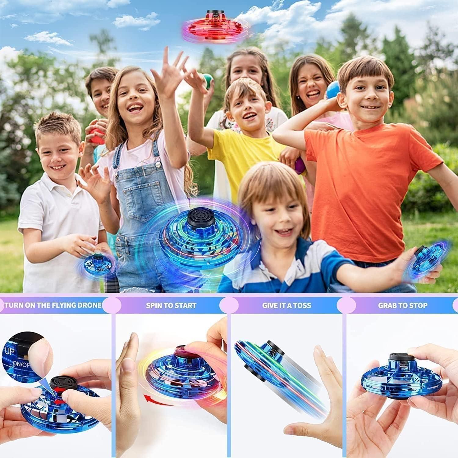 Magic Flying Orb Spinner Outdoor Toys Assorted Color