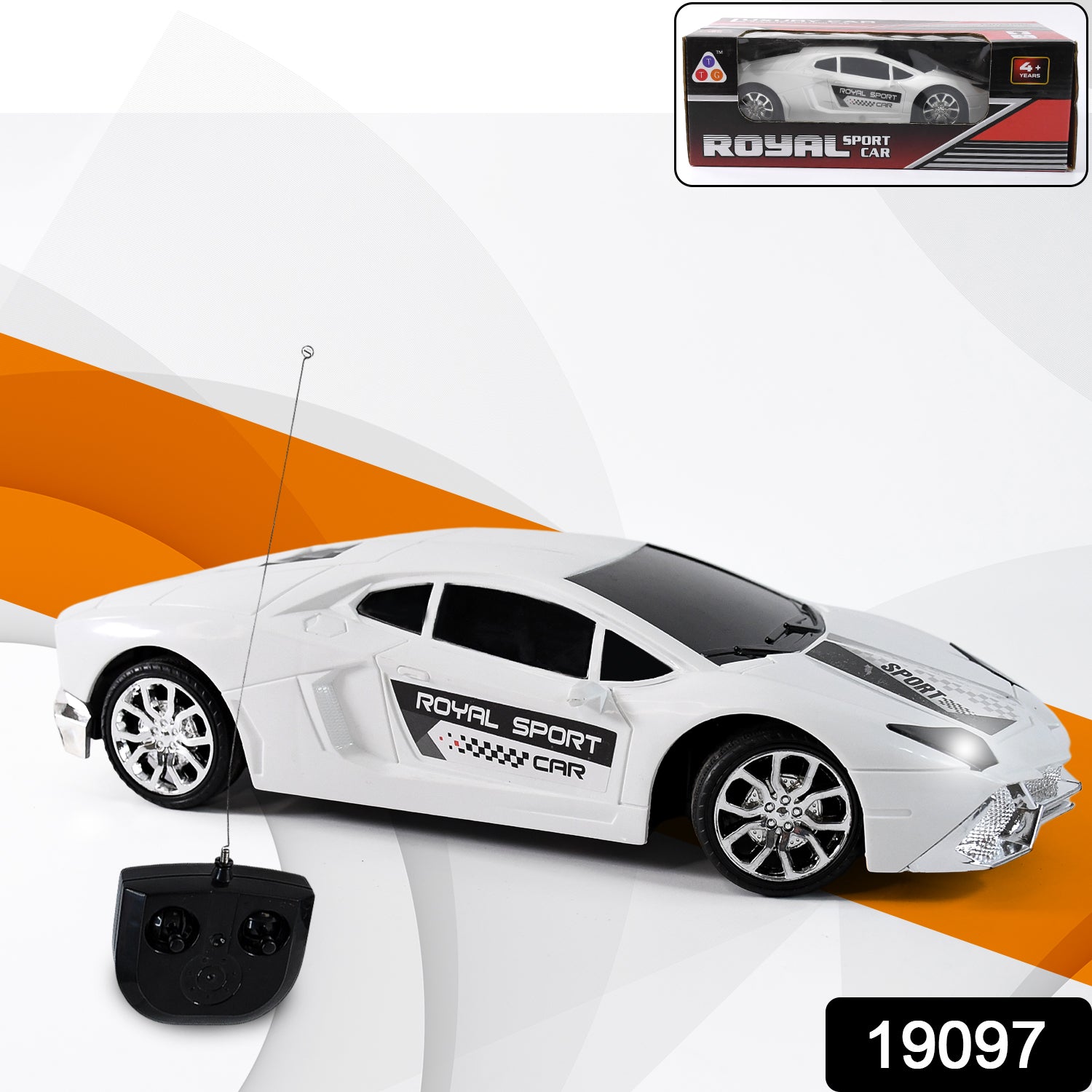 Ttg Royal Sport Remote Control Car  High-speed Racing Toy