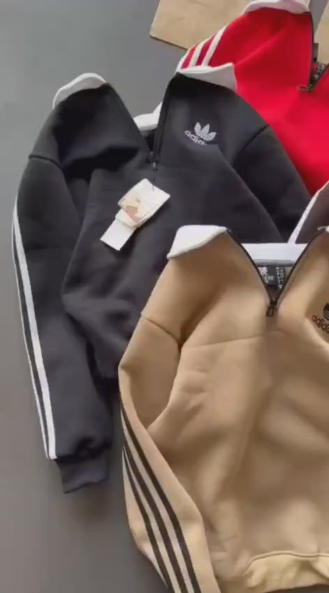 IMPORTED ROUND NECK COLLAR SWEATSHIRTS