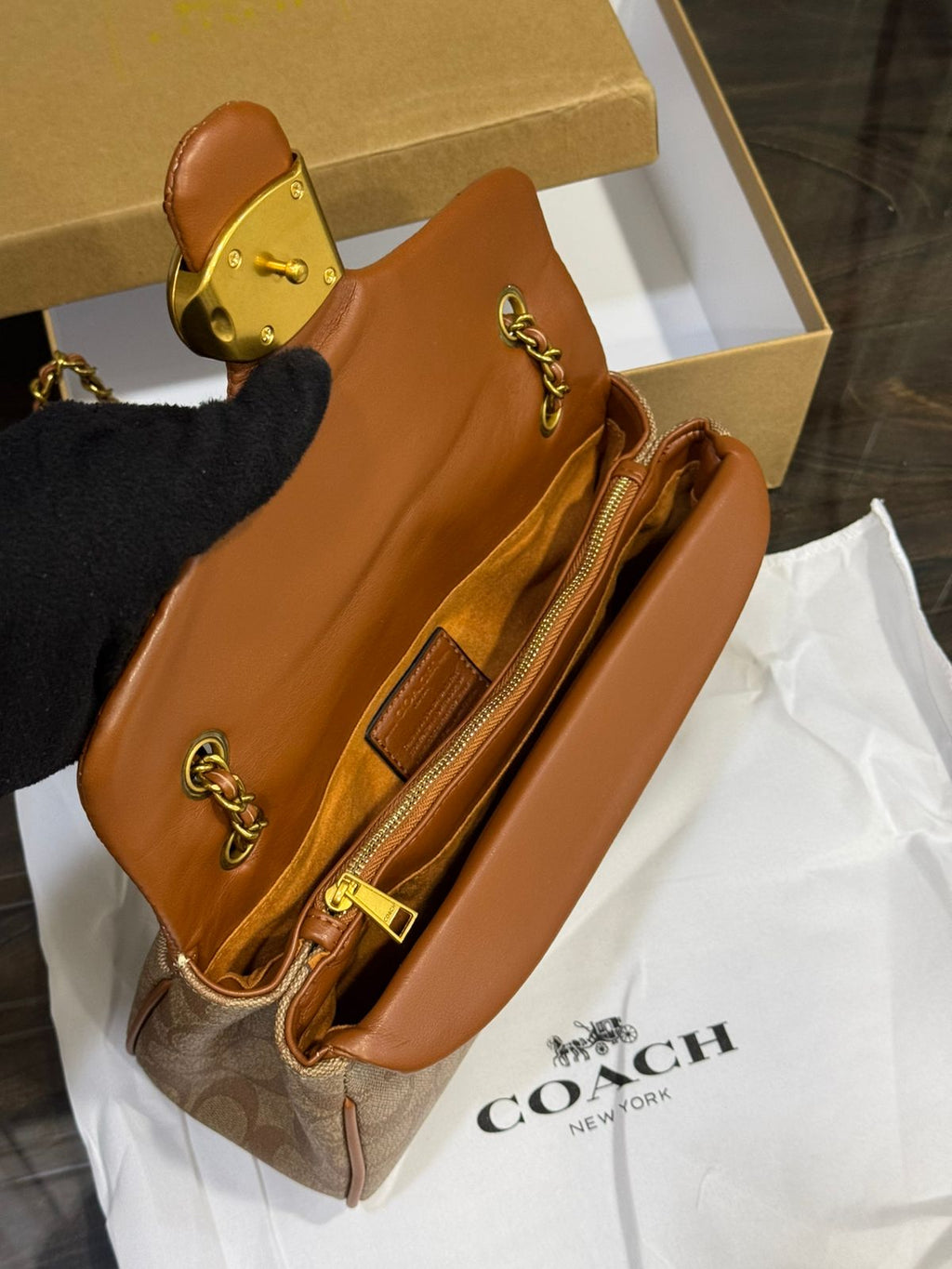 LATEST COACH QUILTED TABBY Ladies bag