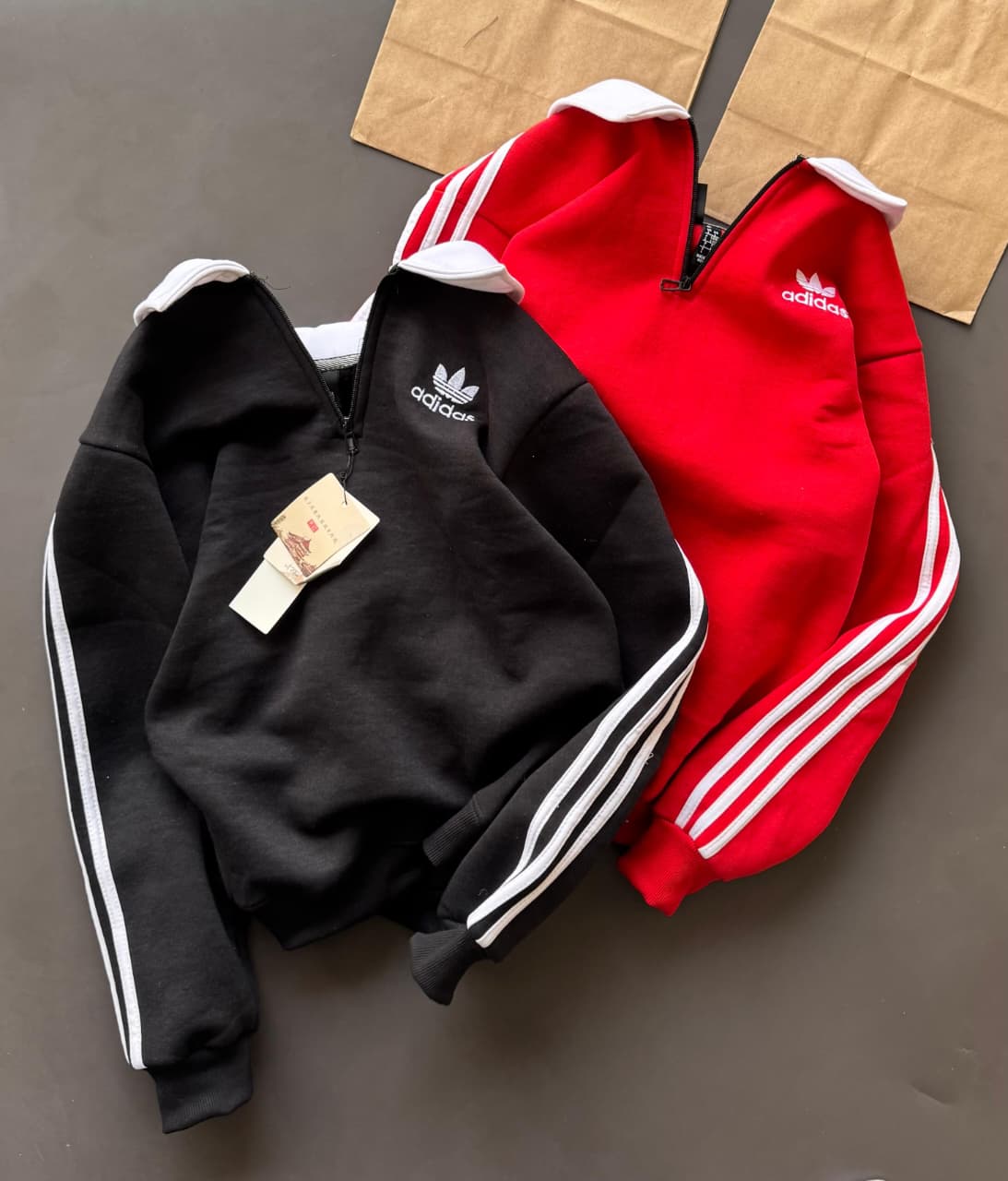 IMPORTED ROUND NECK COLLAR SWEATSHIRTS