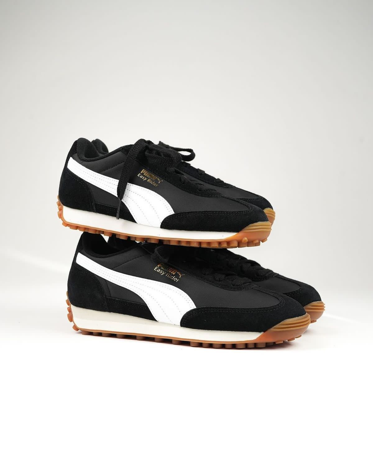PUMA EASY RIDER BLACK WHITE 