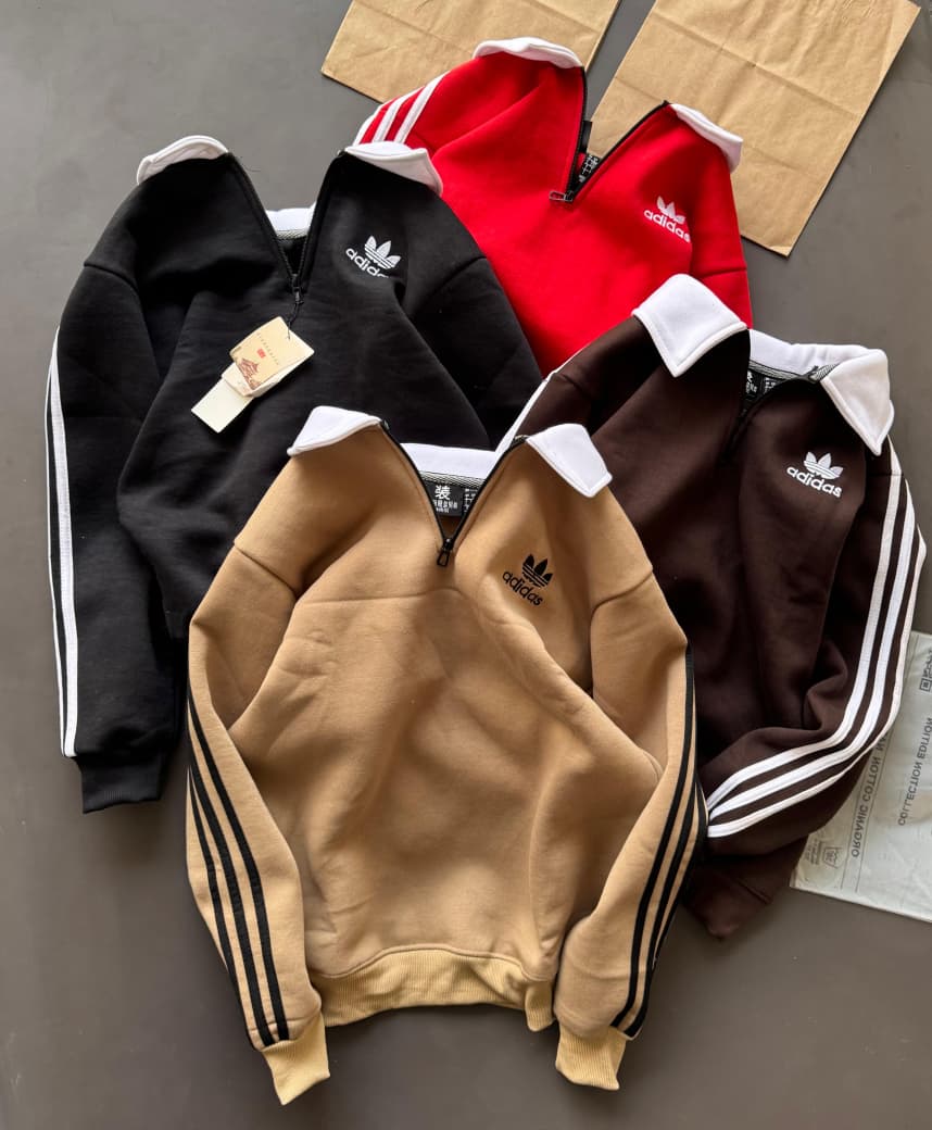 IMPORTED ROUND NECK COLLAR SWEATSHIRTS